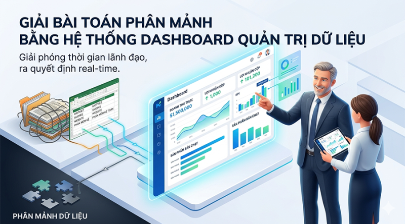 Giải Bài Toán Phân Mảnh Bằng Hệ Thống Dashboard Quản Trị Dữ Liệu