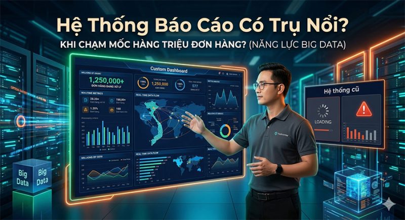 Custom Dashboard đã đến lúc doanh nghiệp cần. Khi Excel/Google Sheets không còn trụ nổi?
